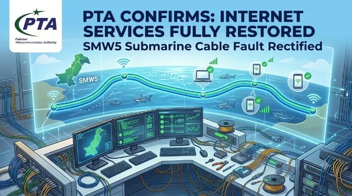 PTA Confirms Internet Services Restored After SMW5 Submarine Cable Fault