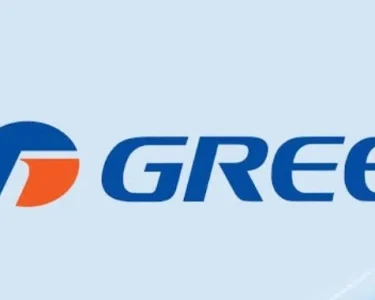 GREE logo representing the brand ranked No. 1 globally by sales volume of premium residential air conditioners in 2025.