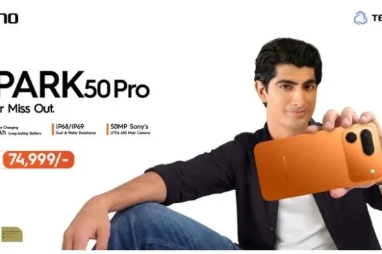 TECNO SPARK 50 Pro smartphone launched in Pakistan with 60W Super Charge, 6000mAh battery, IP68/IP69 protection, 50MP Sony camera and PKR 74,999 price.